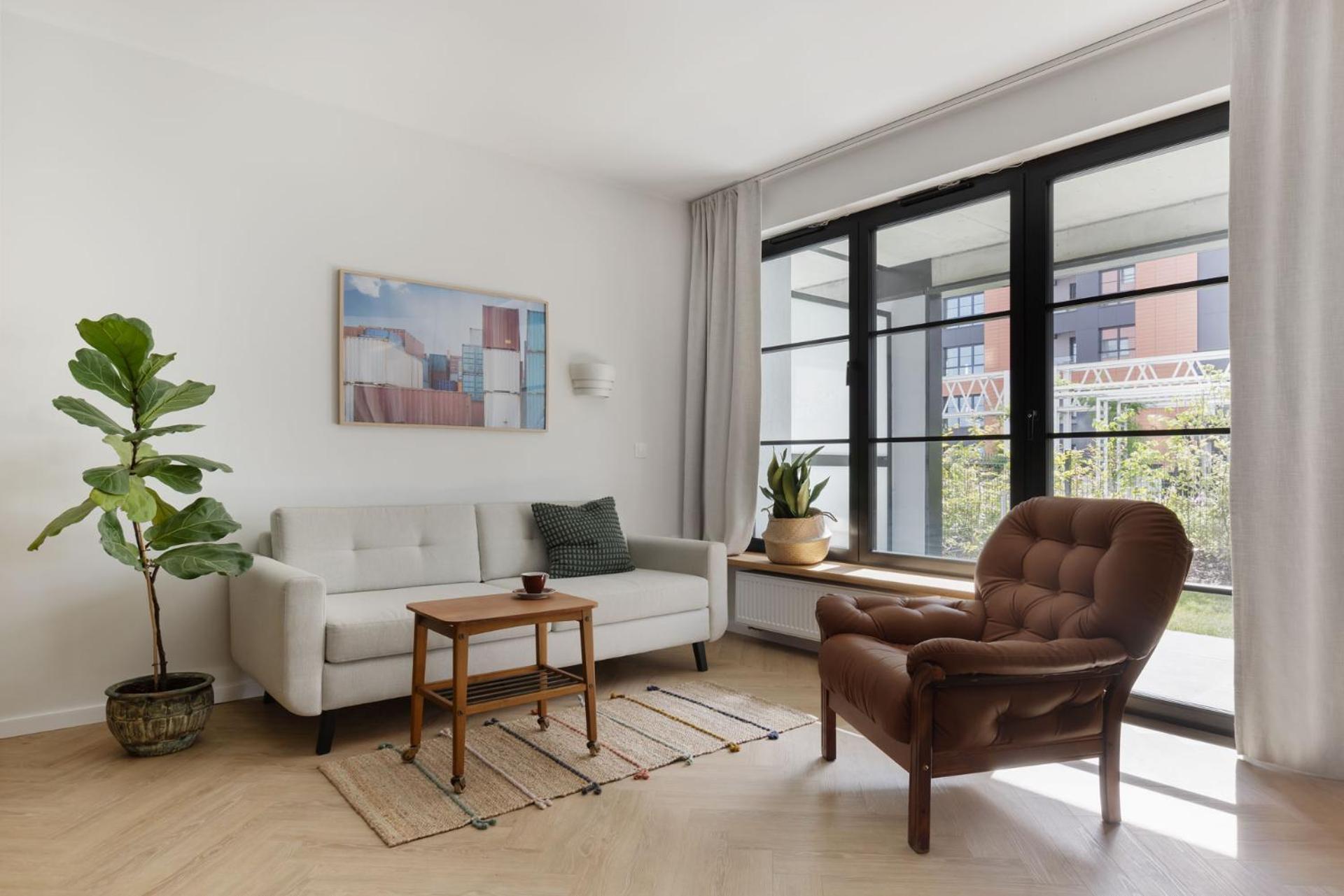 Solidarnosc Three Bedrooms & Garden Apartment Danzig Exterior foto